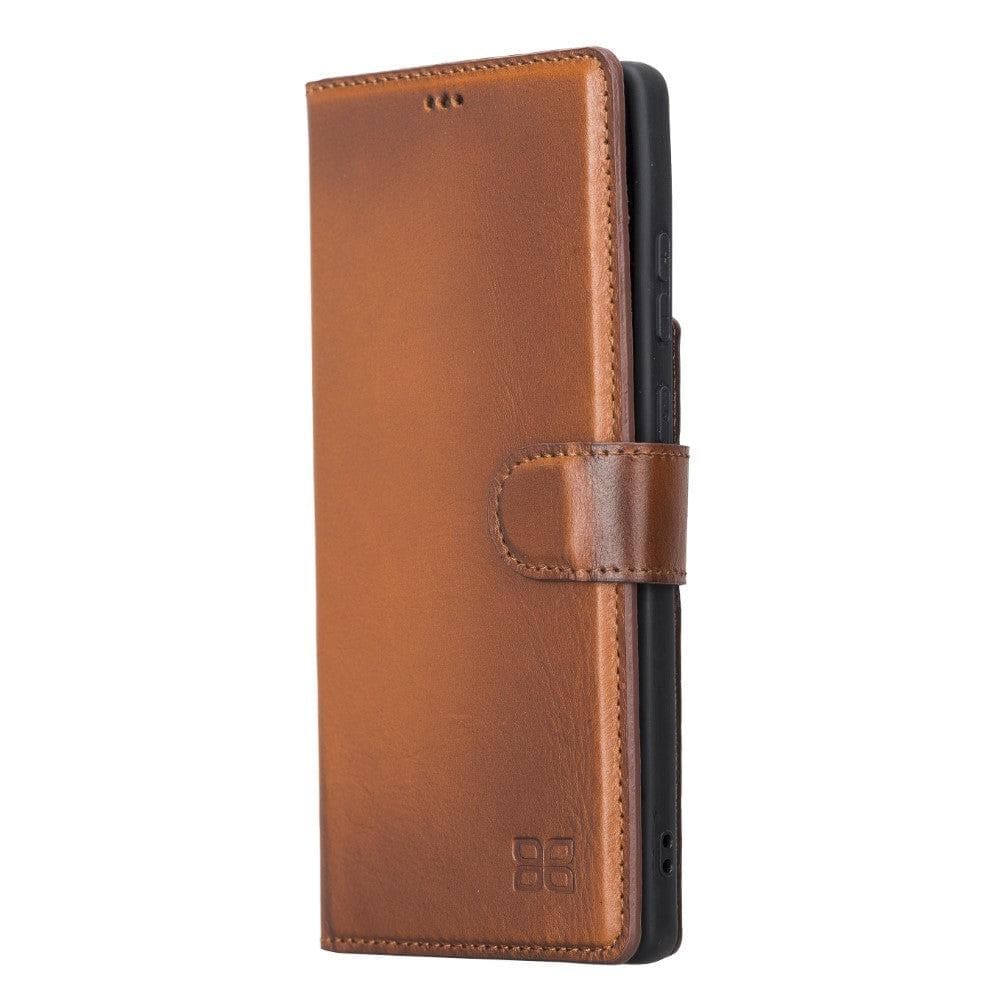 Samsung Galaxy  Series Non-Detachable Leather Wallet Case - WC