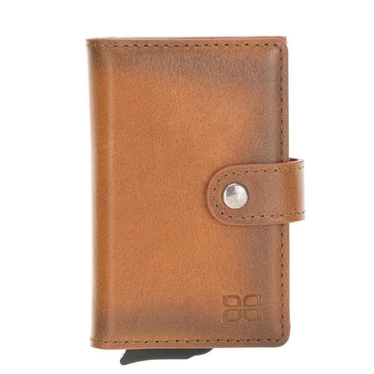 Carlov Genuine  Mechanical Card Holder