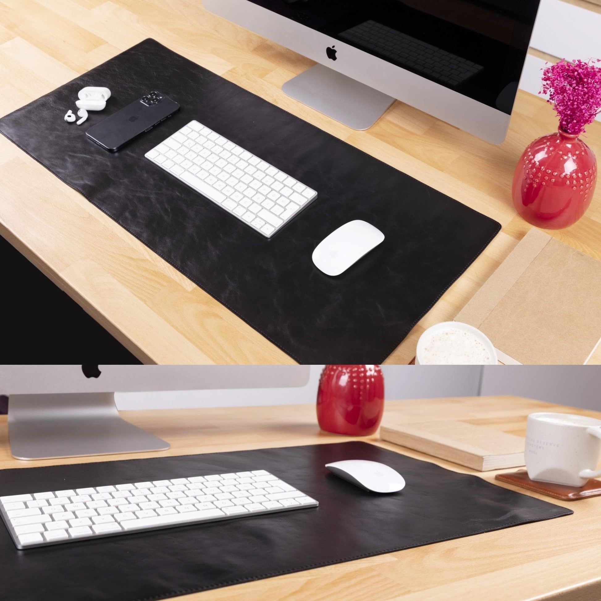 Premium Leather Desk Mat - Protect & Enhance Your Workspace