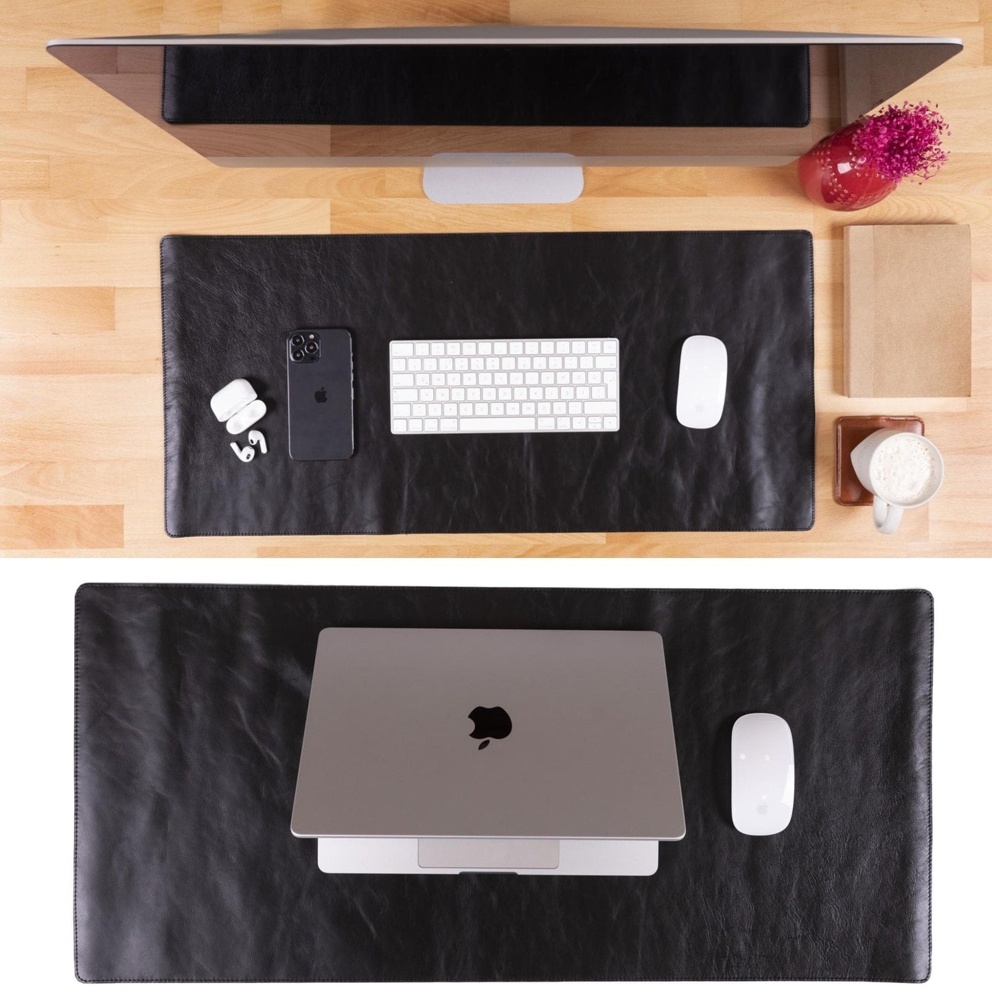 Premium Leather Desk Mat - Protect & Enhance Your Workspace