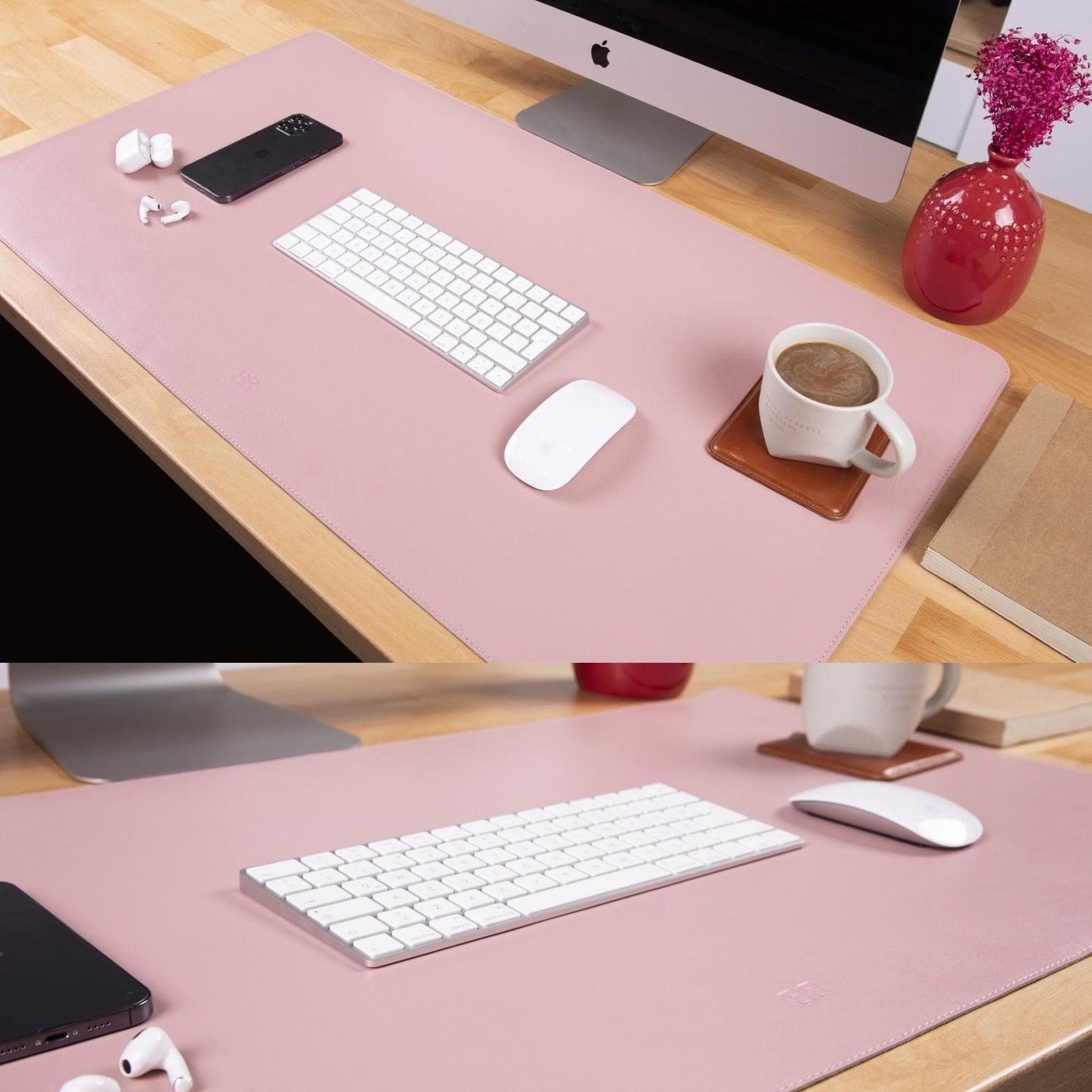 Premium Leather Desk Mat - Protect & Enhance Your Workspace