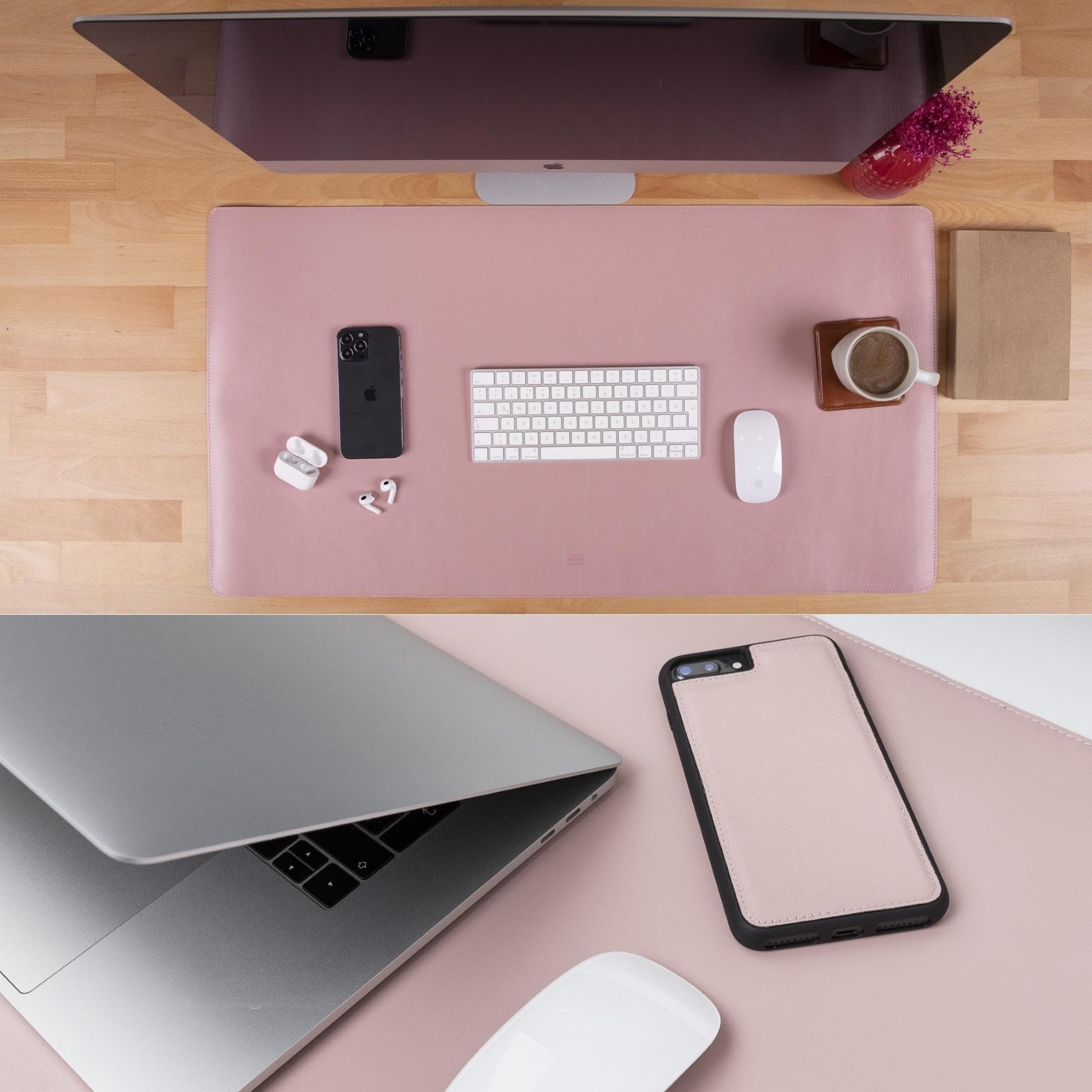 Premium Leather Desk Mat - Protect & Enhance Your Workspace