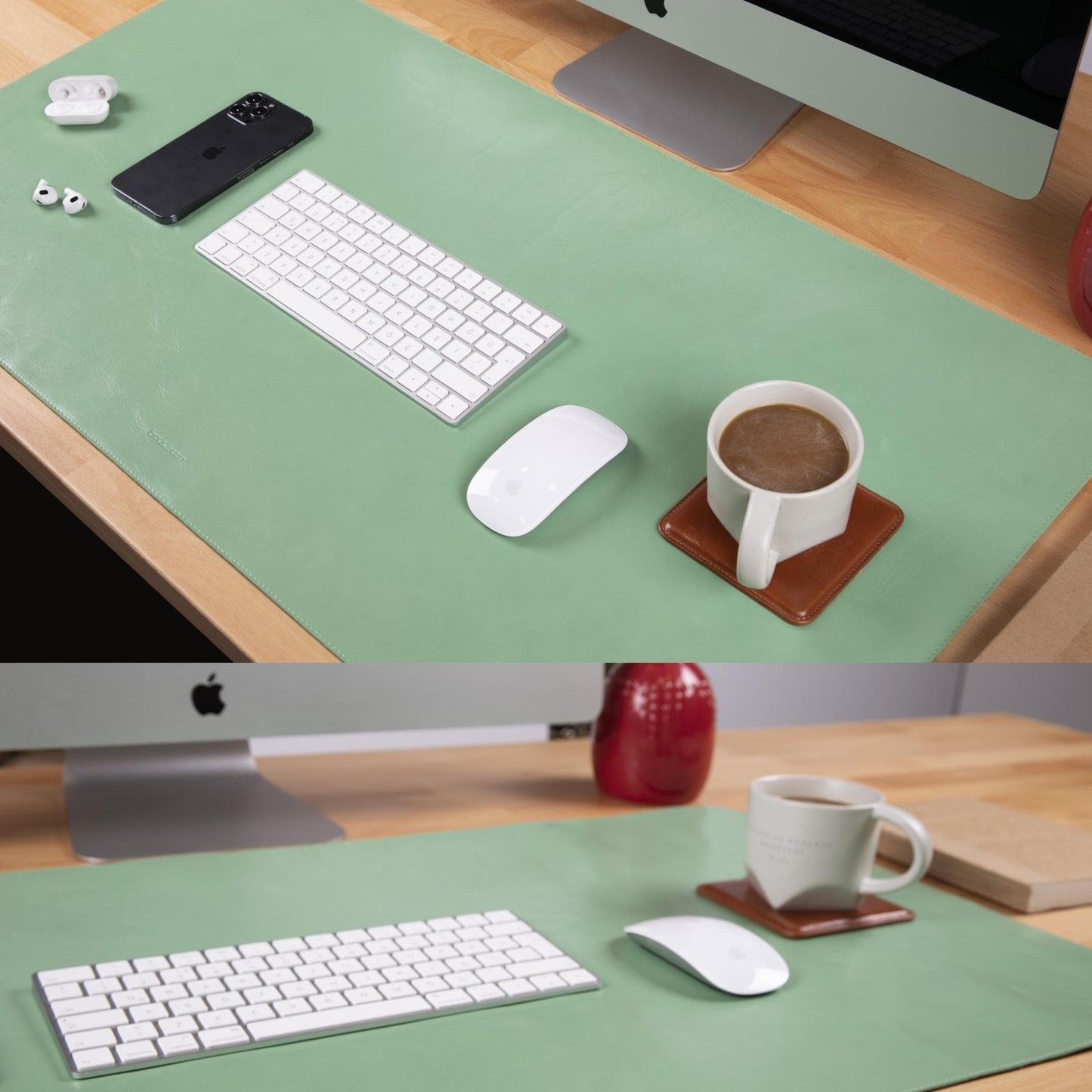 Premium Leather Desk Mat - Protect & Enhance Your Workspace