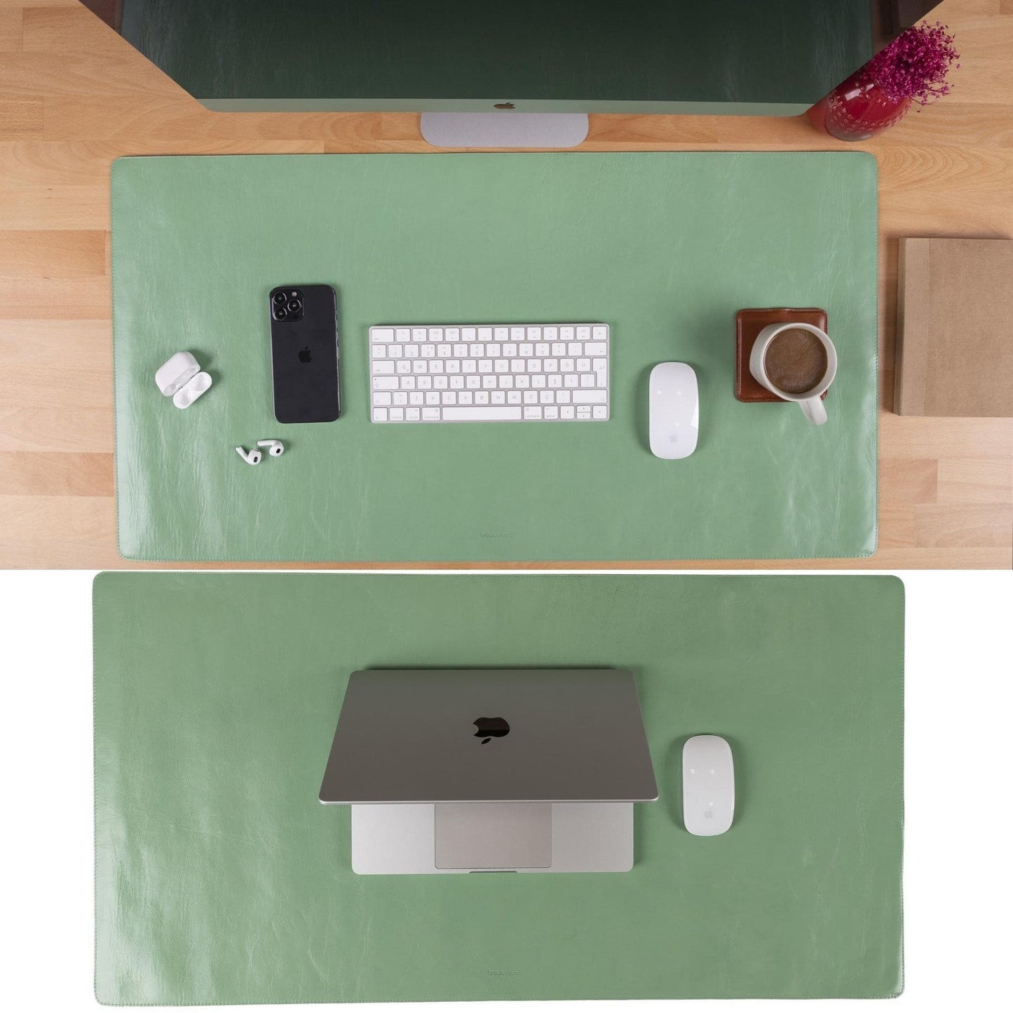 Premium Leather Desk Mat - Protect & Enhance Your Workspace