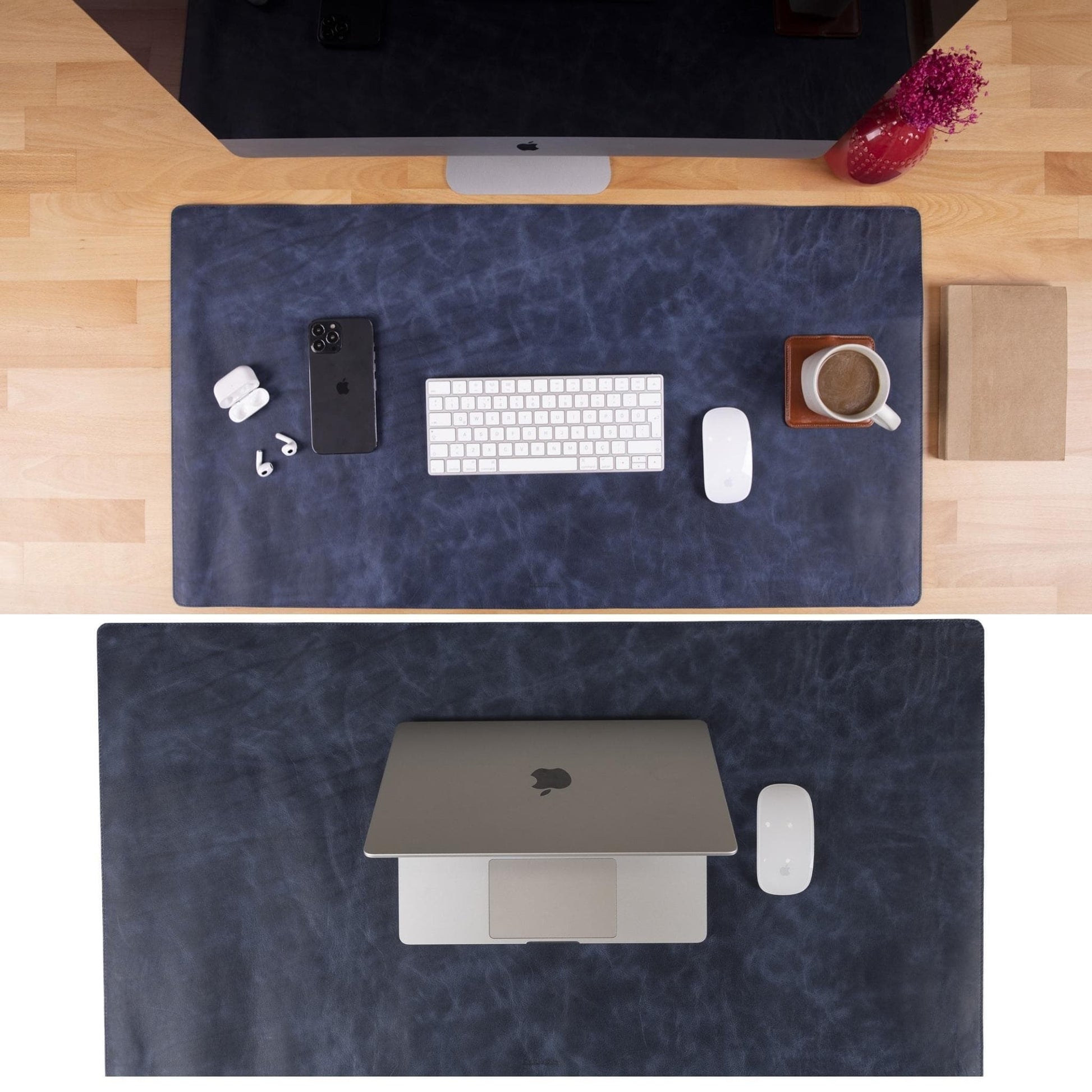 Premium Leather Desk Mat - Protect & Enhance Your Workspace