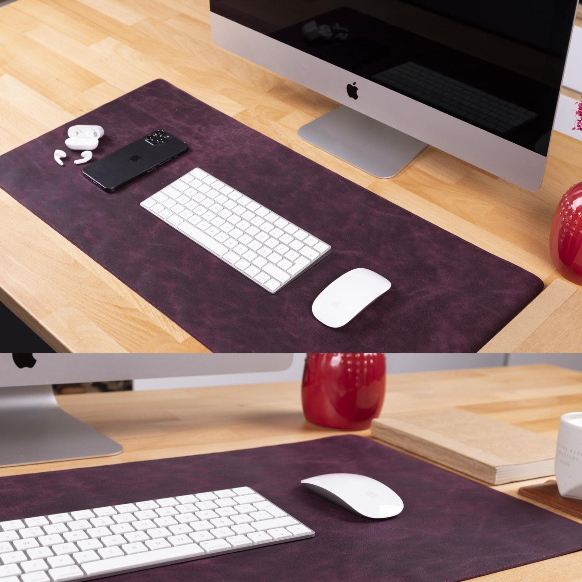 Premium Leather Desk Mat - Protect & Enhance Your Workspace