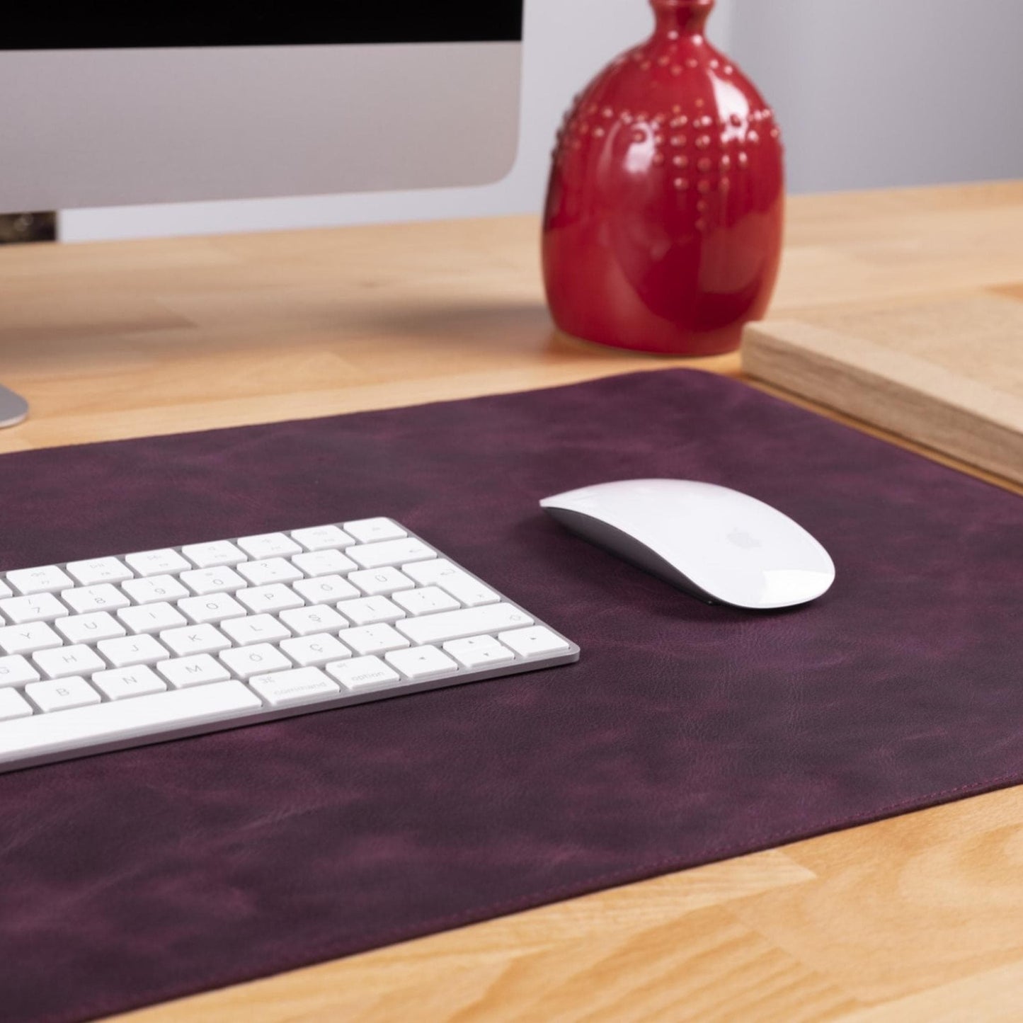 Premium Leather Desk Mat - Protect & Enhance Your Workspace