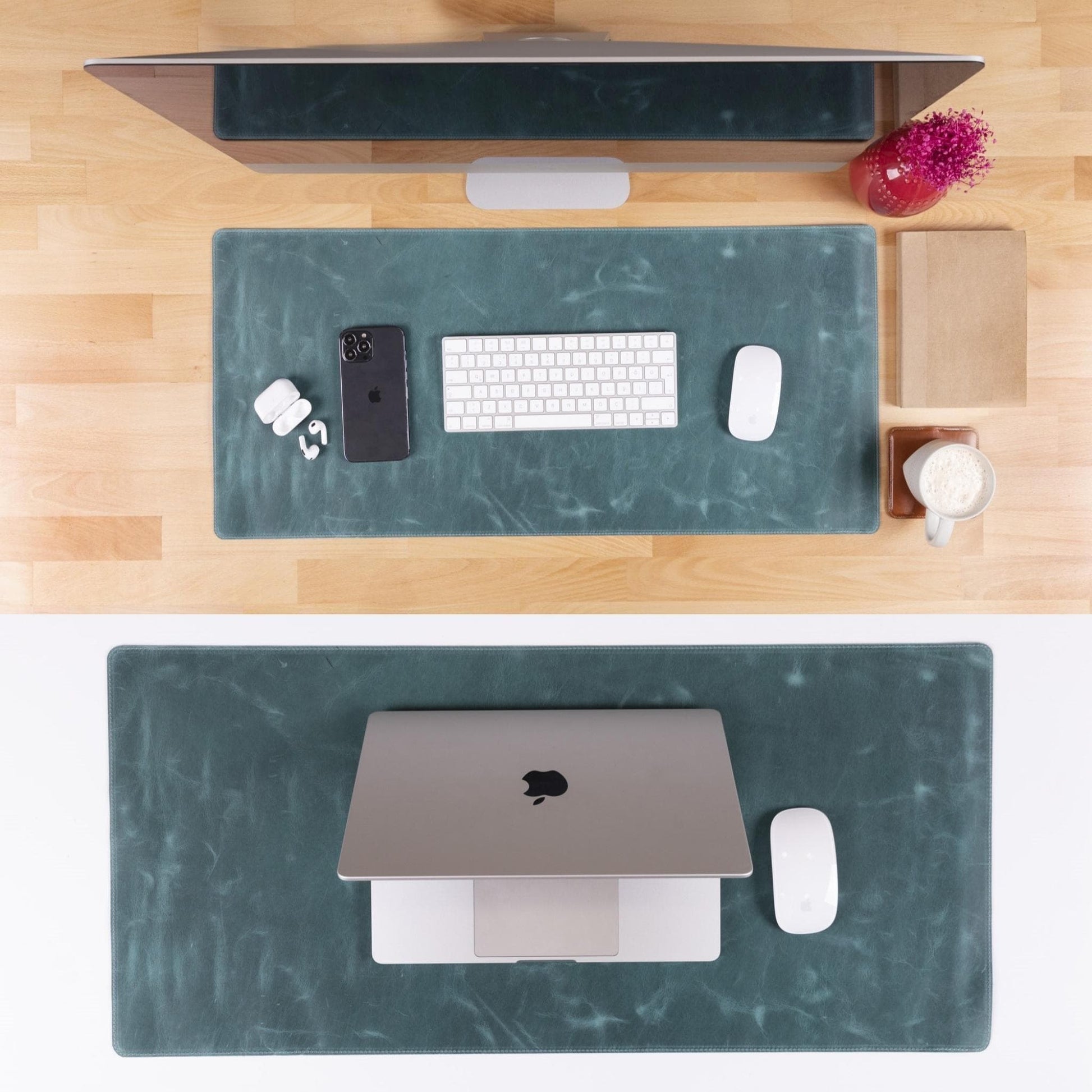 Premium Leather Desk Mat - Protect & Enhance Your Workspace