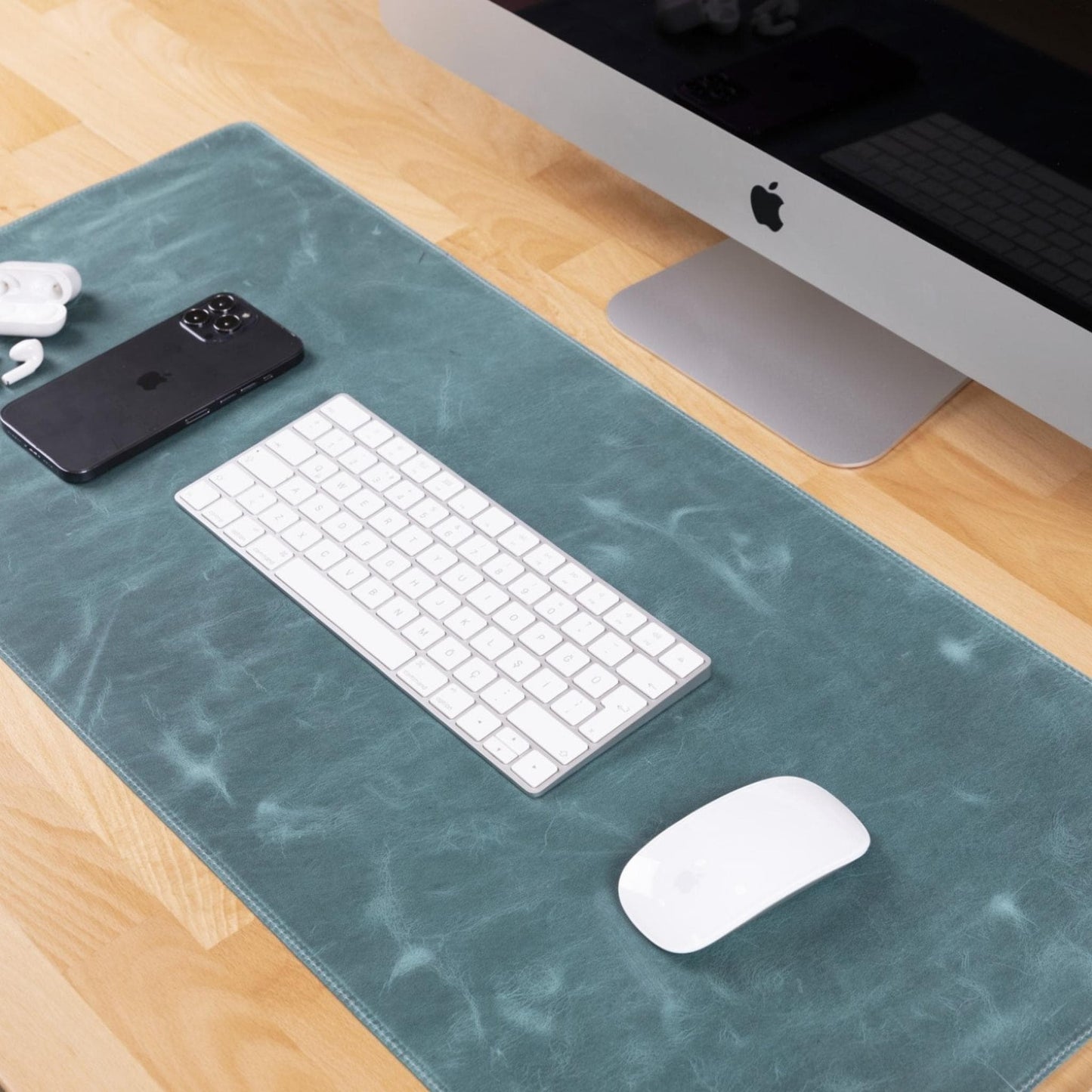 Premium Leather Desk Mat - Protect & Enhance Your Workspace