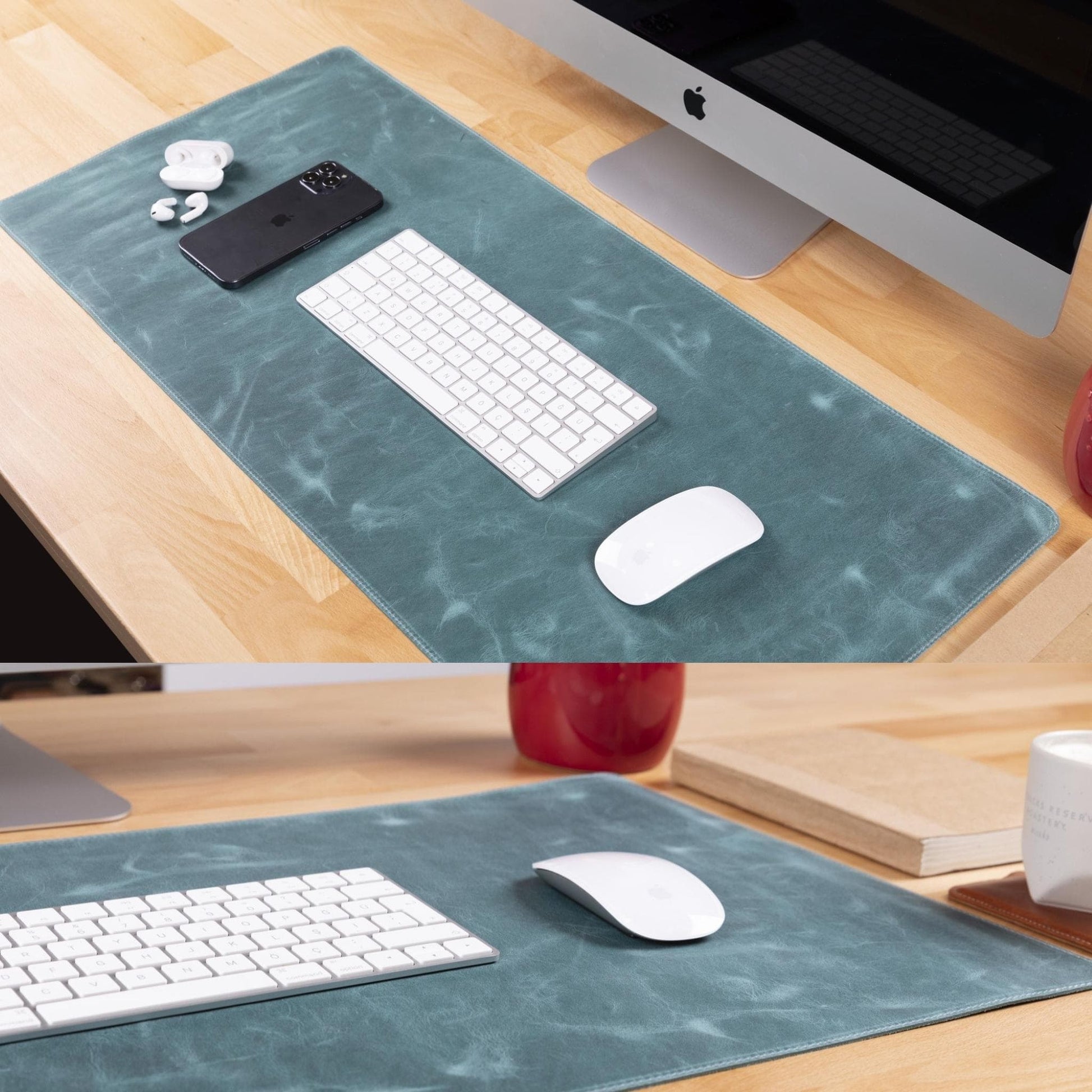 Premium Leather Desk Mat - Protect & Enhance Your Workspace