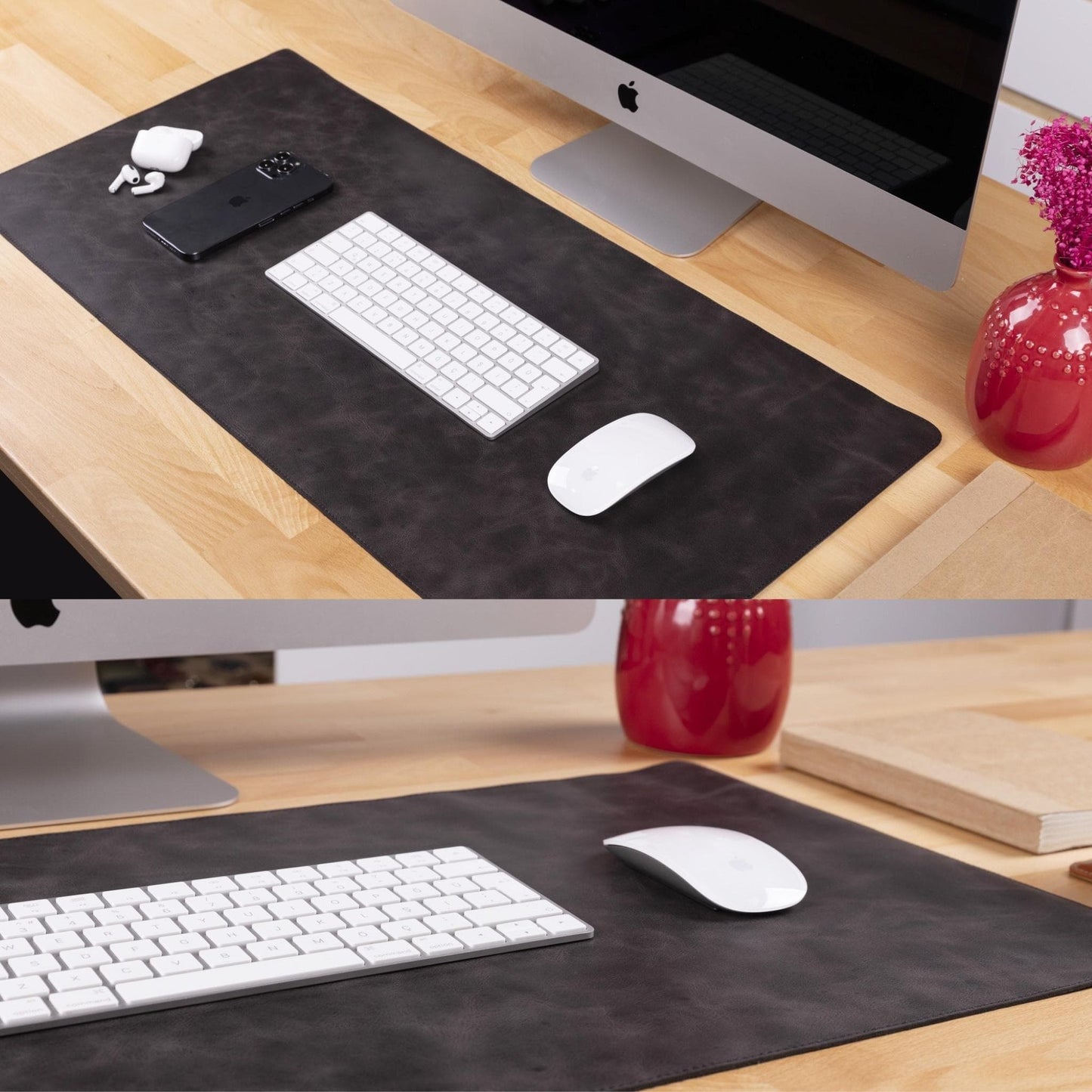 Premium Leather Desk Mat - Protect & Enhance Your Workspace