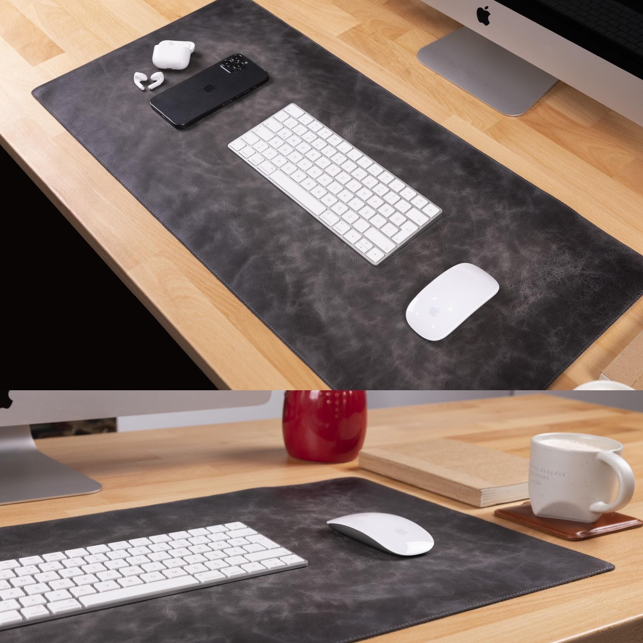 Premium Leather Desk Mat - Protect & Enhance Your Workspace