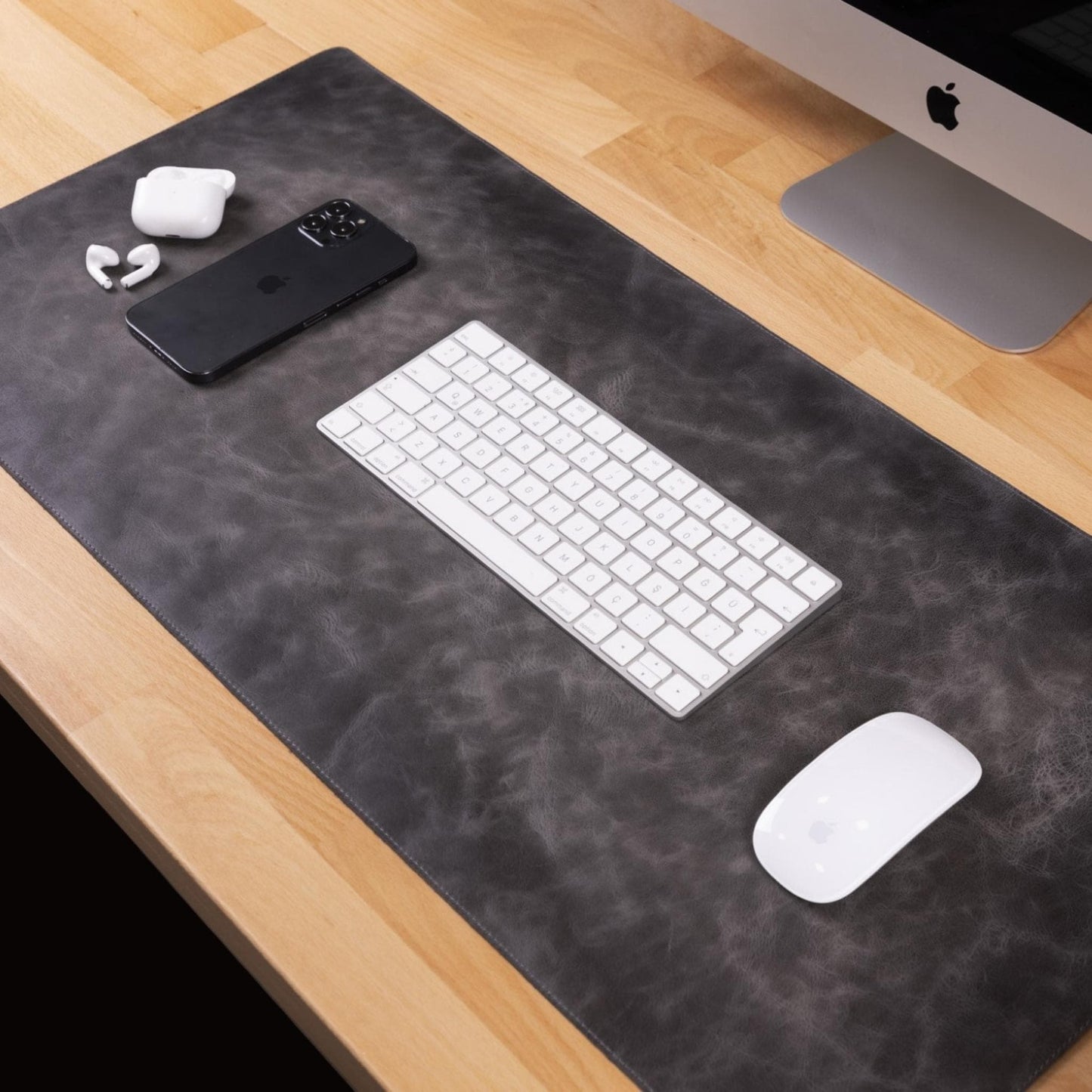 Premium Leather Desk Mat - Protect & Enhance Your Workspace