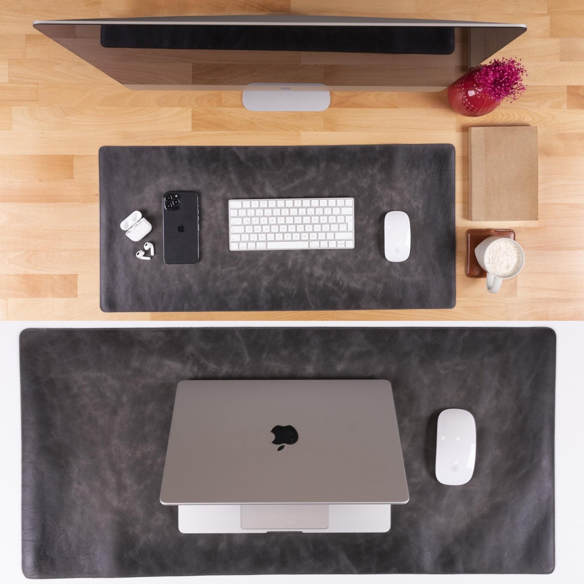 Premium Leather Desk Mat - Protect & Enhance Your Workspace