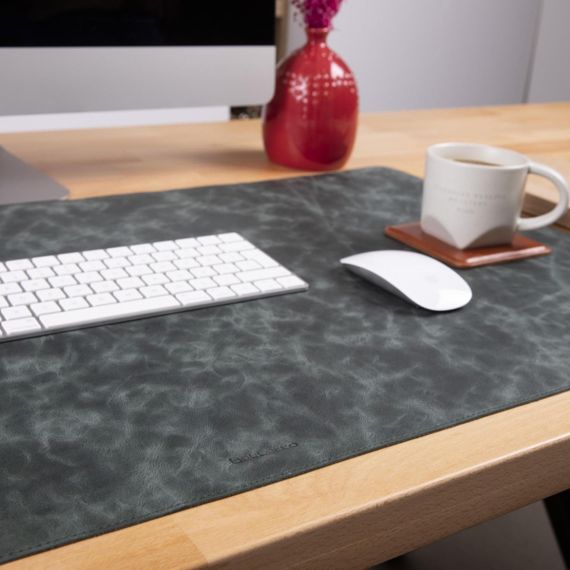 Premium Leather Desk Mat - Protect & Enhance Your Workspace