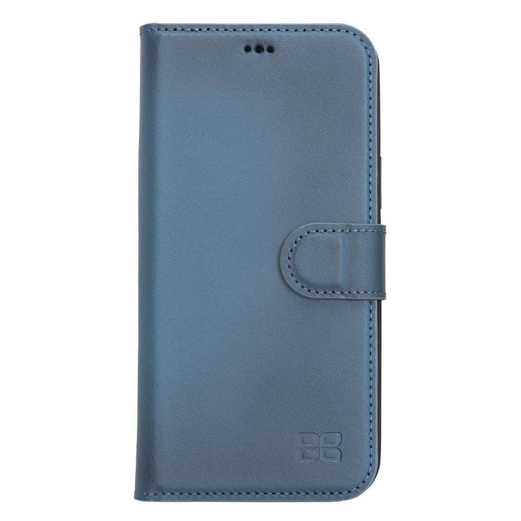 Magic iPhone 13 Series Detachable Genuine Leather Wallet Case - MW