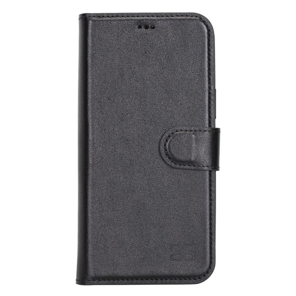 Magic iPhone 13 Series Detachable Genuine Leather Wallet Case - MW