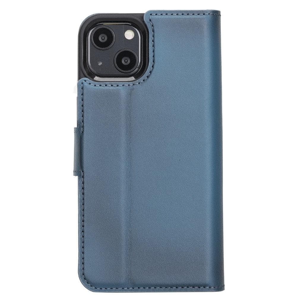 Magic iPhone 13 Series Detachable Genuine Leather Wallet Case - MW