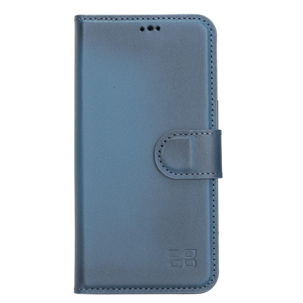 Magic iPhone 13 Series Detachable Genuine Leather Wallet Case - MW