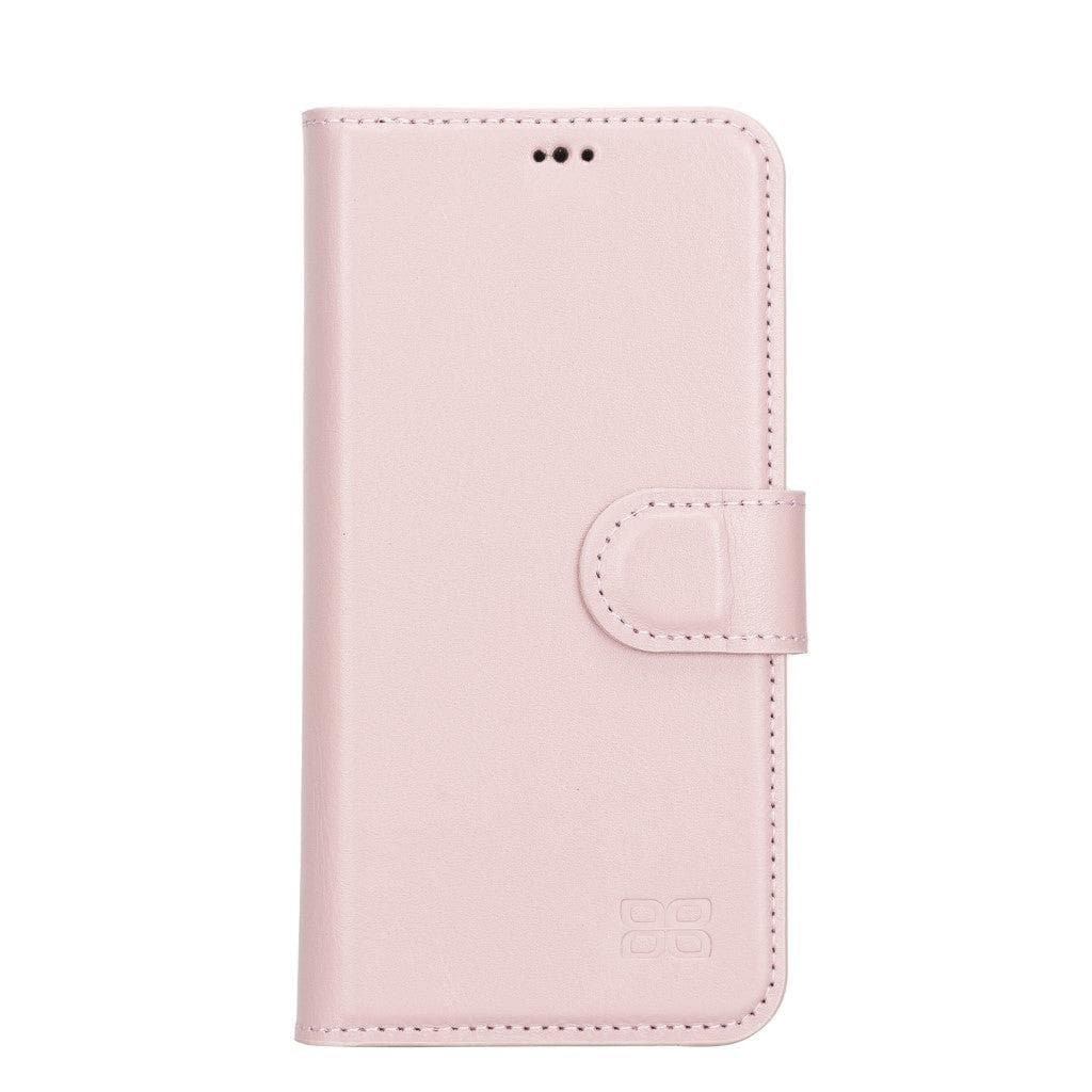 Magic iPhone 13 Series Detachable Genuine Leather Wallet Case - MW