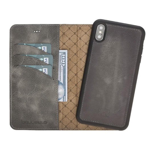 Magic iPhone X Series Detachable Genuine Leather Case / MW