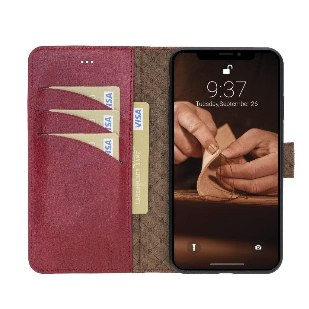 Magic iPhone X Series Detachable Genuine Leather Case / MW