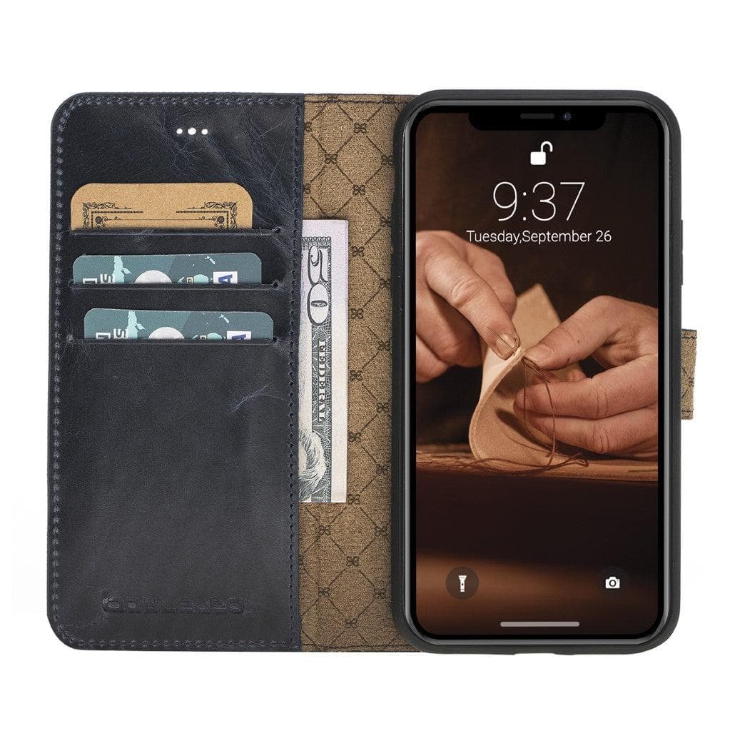 Magic iPhone X Series Detachable Genuine Leather Case / MW