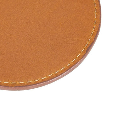 Divine Leather Cup Coaster Set