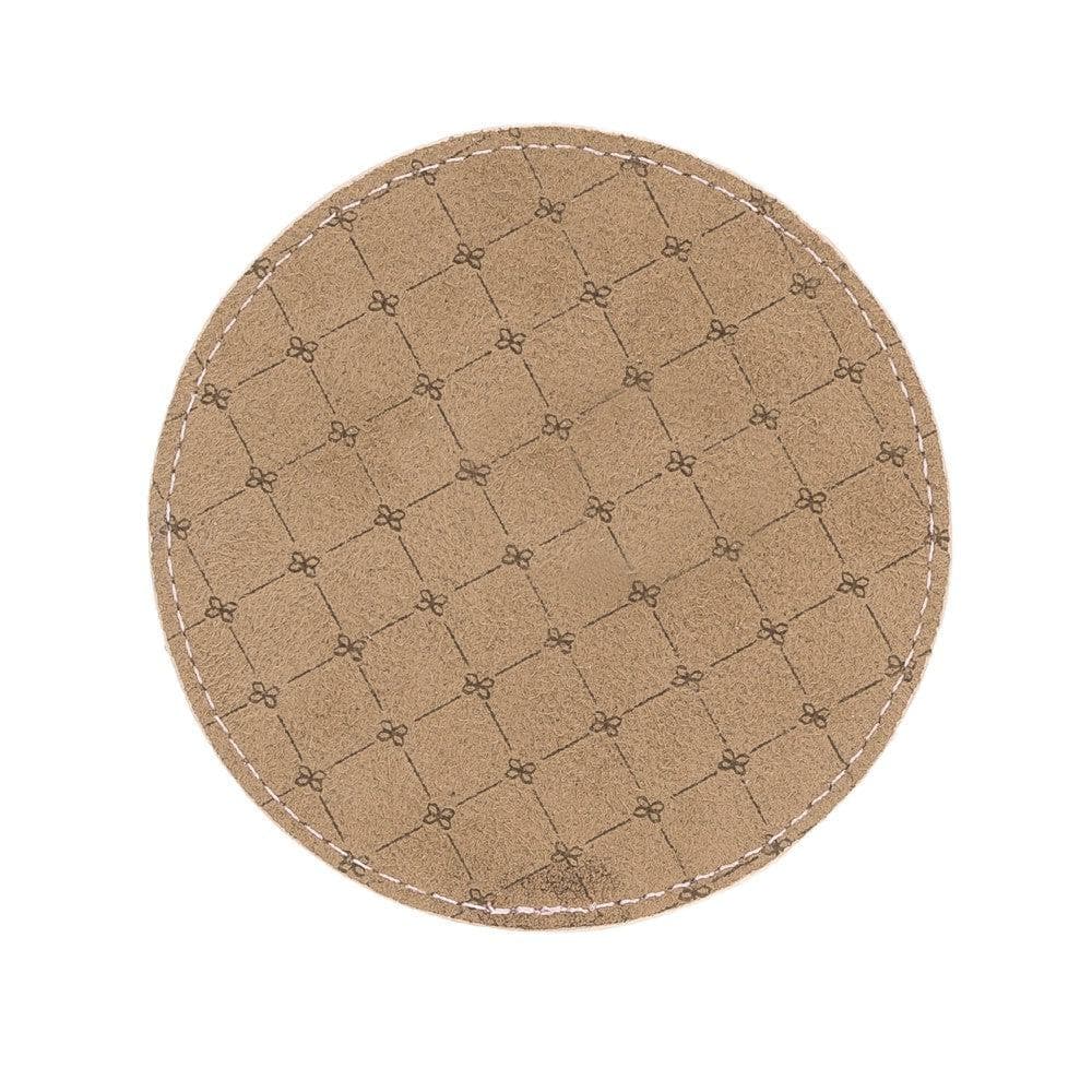 Divine Leather Cup Coaster Set