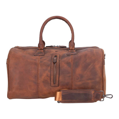 Leather Travel & Sport Duffel Bag - The Stitched Cow