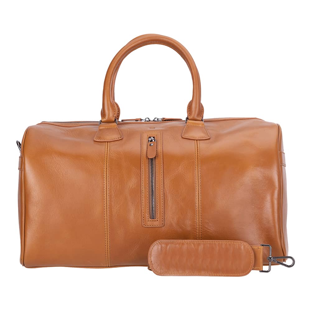 Leather Travel & Sport Duffel Bag - The Stitched Cow