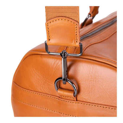 Leather Travel & Sport Duffel Bag - The Stitched Cow