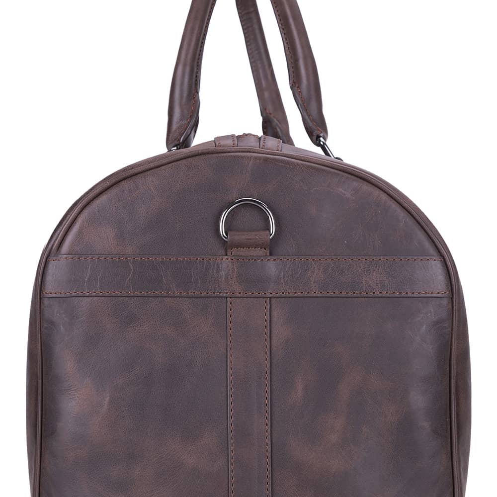 Leather Travel & Sport Duffel Bag - The Stitched Cow