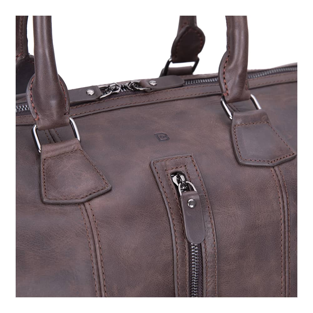 Leather Travel & Sport Duffel Bag - The Stitched Cow