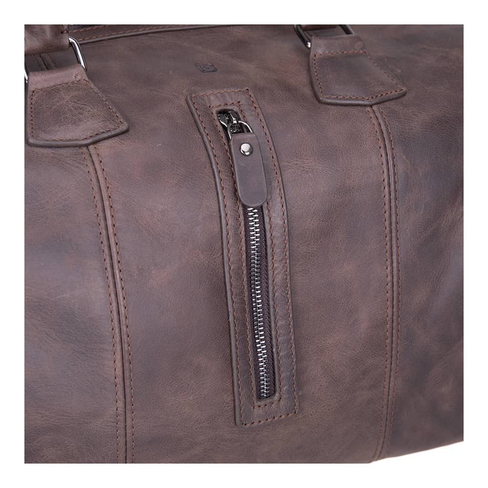 Leather Travel & Sport Duffel Bag - The Stitched Cow