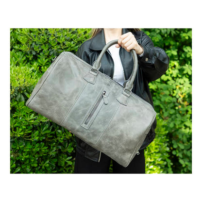 Leather Travel & Sport Duffel Bag - The Stitched Cow