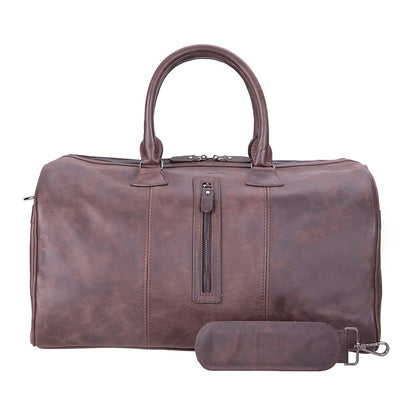 Leather Travel & Sport Duffel Bag - The Stitched Cow