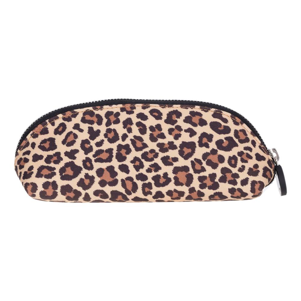 Earthy Leopard Cosmetic Bag