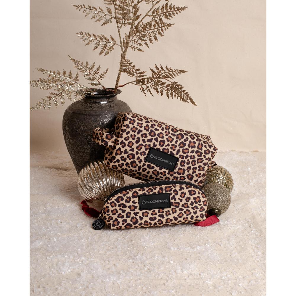 Earthy Leopard Travel Bag