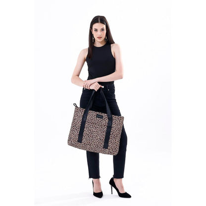 Earthy Leopard Tote Bag