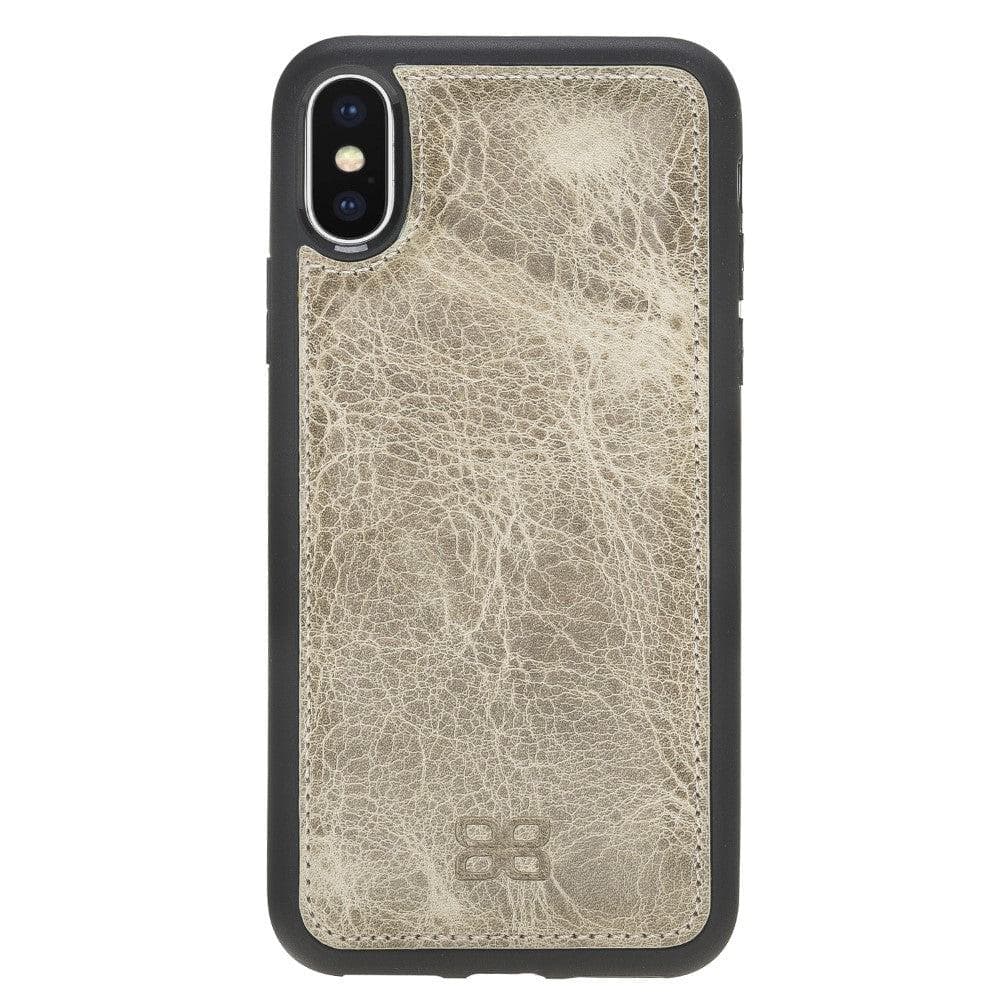 Flex Cover iPhone X Series Genuine Leather Back Cover / FXC