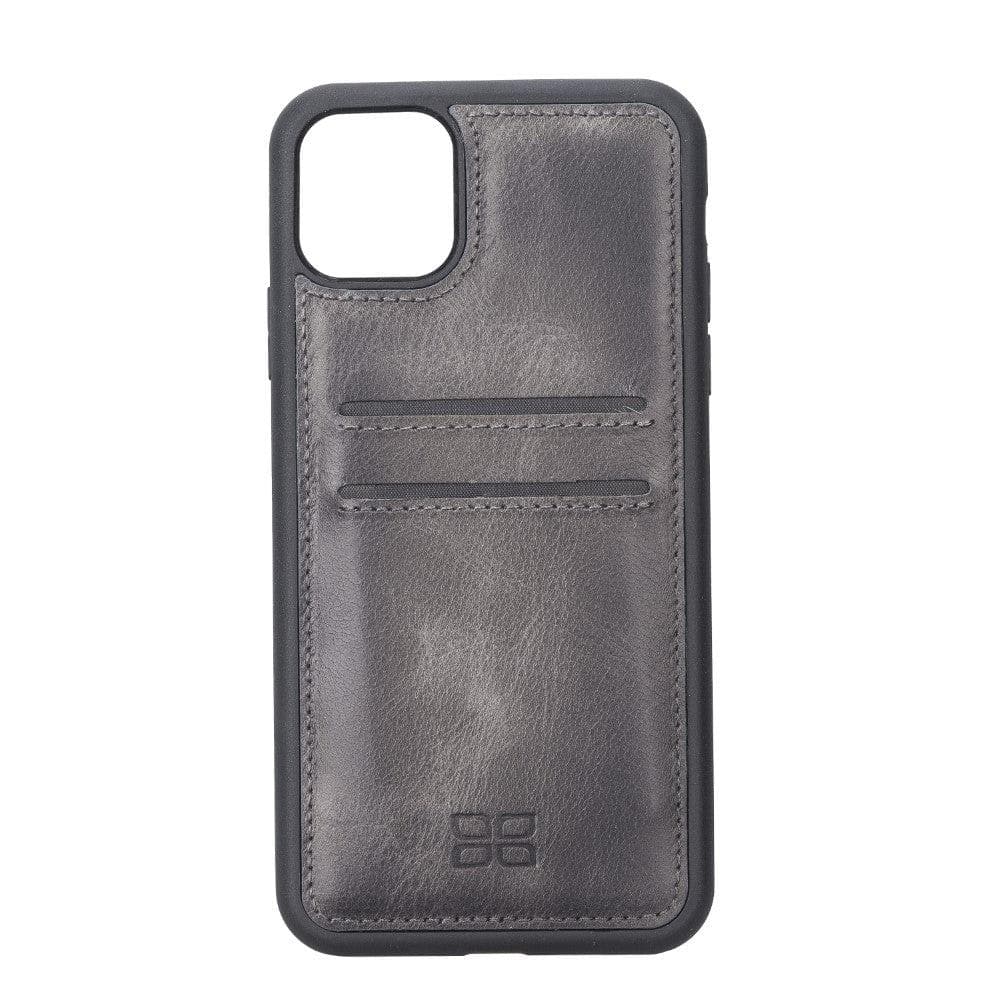 Flex Cover Card Holder iPhone 11 Series Genuine Leather Back Cover / FXC CCP