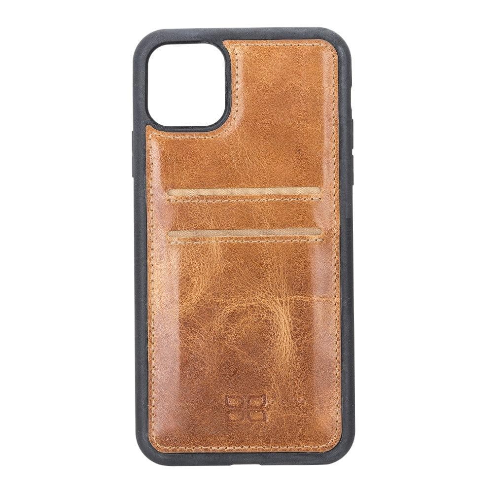 Flex Cover Card Holder iPhone 11 Series Genuine Leather Back Cover / FXC CCP