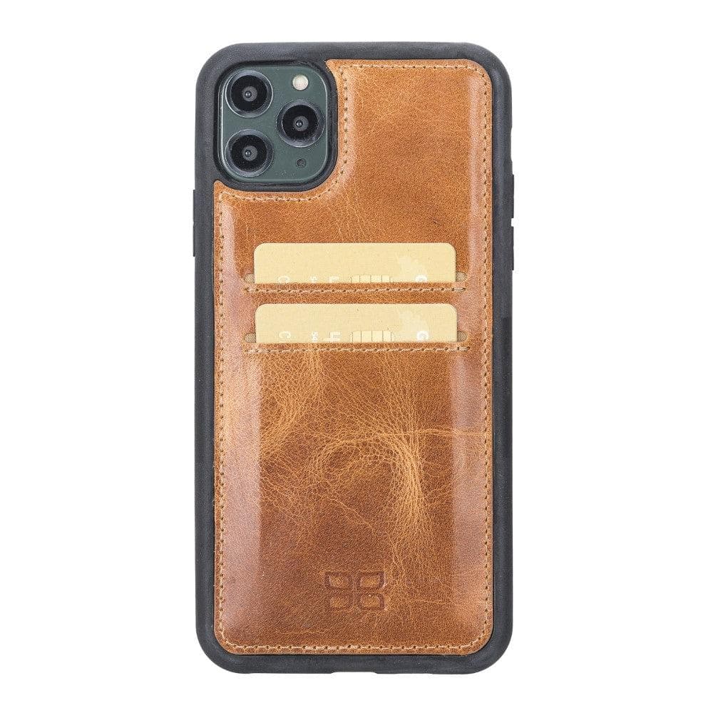 Flex Cover Card Holder iPhone 11 Series Genuine Leather Back Cover / FXC CCP