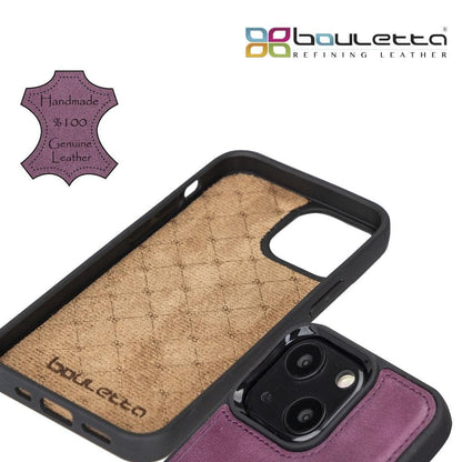 Flex Cover Card Holder iPhone 13 Series Genuine Leather Back Cover / FXC CCP