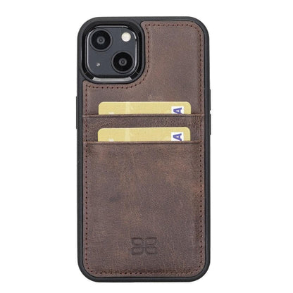 Flex Cover Card Holder iPhone 13 Series Genuine Leather Back Cover / FXC CCP