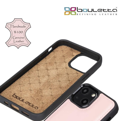 Flex Cover Card Holder iPhone 13 Series Genuine Leather Back Cover / FXC CCP