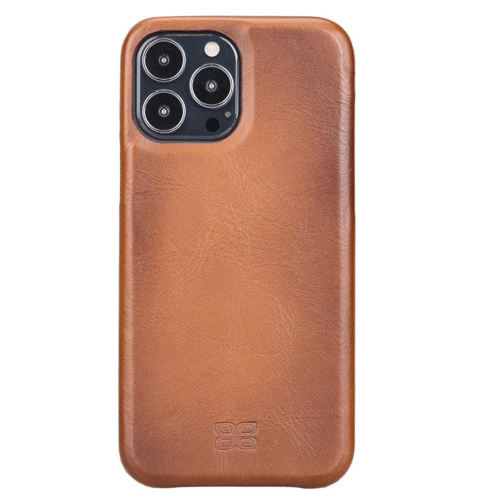 F360 iPhone 13 Series Full Genuine Leather Back Cover