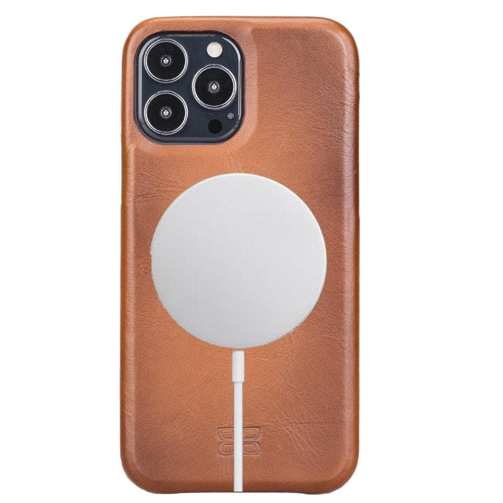 F360 iPhone 13 Series Full Genuine Leather Back Cover