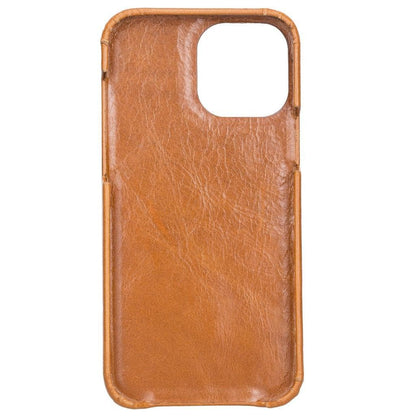 F360 iPhone 13 Series Full Genuine Leather Back Cover